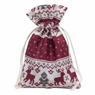 Katoenen zakjes Season Small, Katoenkoord, 10x15cm(BxH), 1-kleur 